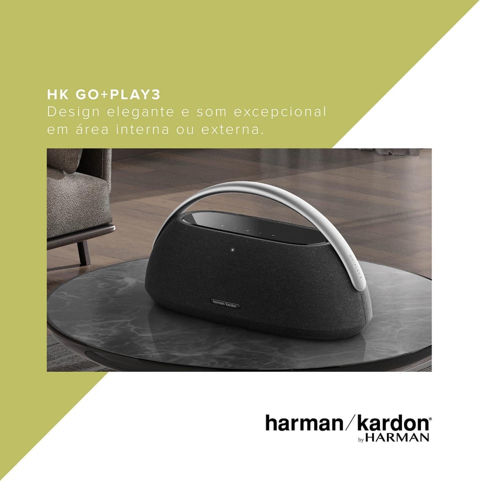 Por que escolhi a Harman Kardon Go + Play 3 (e não a JBL Boombox)