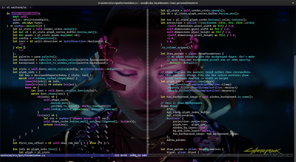 Por que escolhi o WezTerm como meu terminal padrão.